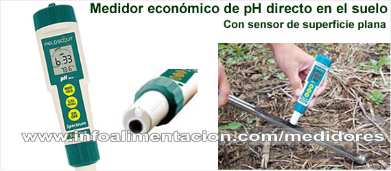 Medidor económico de pH del suelo. SoilStik